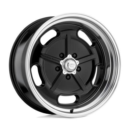 American Racing Vintage VN511 SALT FLAT 22X8.5 0 Gloss Black Diamond Cut Lip 5X114.3 / 5X4.5 VN51122812300