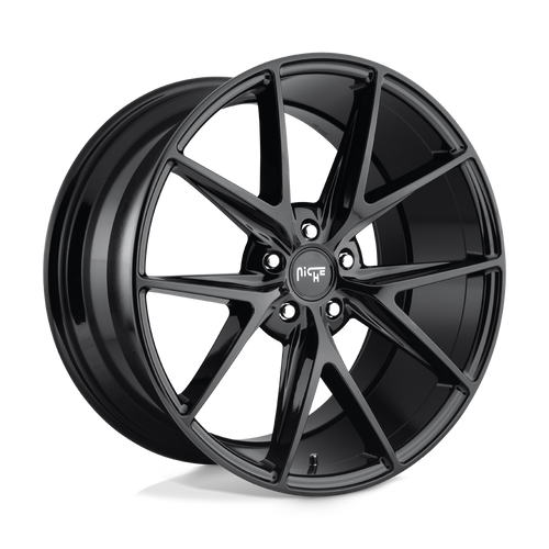 Niche 1PC M119 MISANO 20X9 35 Gloss Black 5X114.3 / 5X4.5 M119209065+35