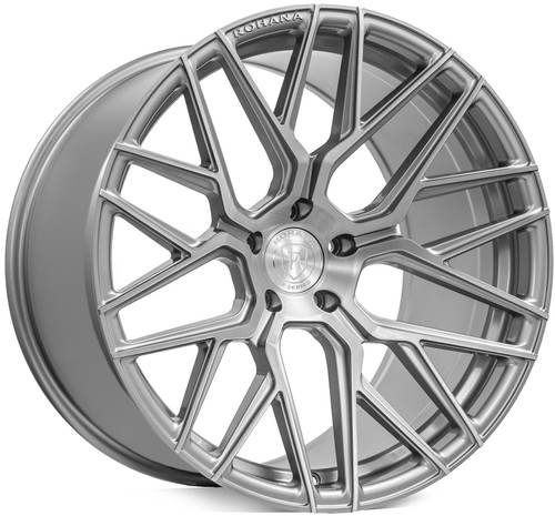 Rohana Wheels RFX10 20x10 25 Brushed Titanium 5x112 RFX1020105112BT25