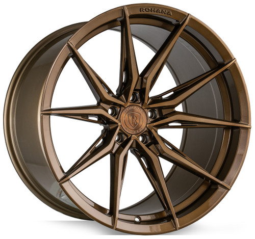 Rohana Wheels RFX13 20x10 20 Brushed Bronze 5x115 RFX1320105115BZ20