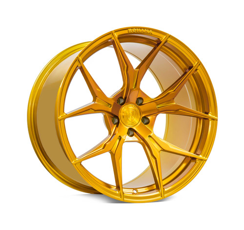 Rohana Wheels RFX5 20x12 45 Gloss Gold 5x130 RFX520125130G45