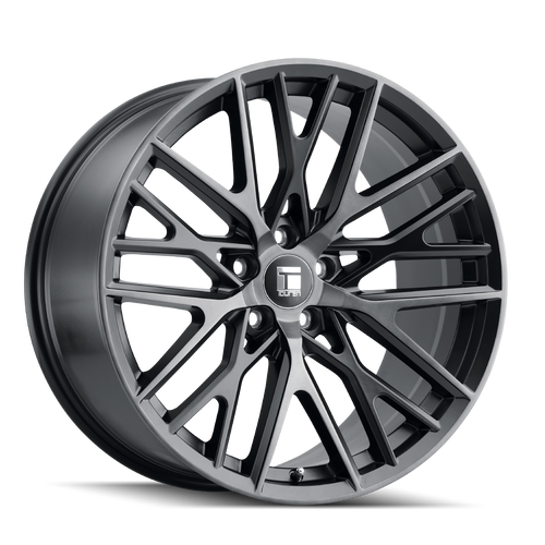 TOUREN TR91 3291 MATTE BLACK W/ DARK TINT 20X9 6-120 30MM 66.9MM 3291-2932TM30