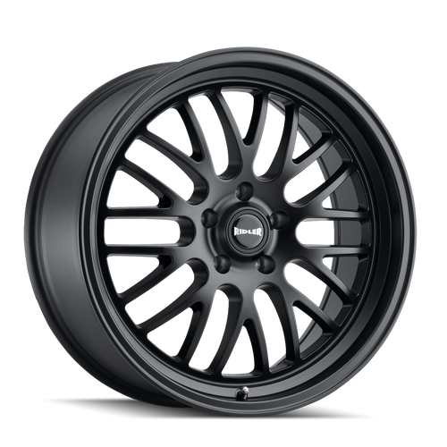 RIDLER 607 MATTE BLACK 22X9 5-115 20MM 72.62MM 607-22964MB