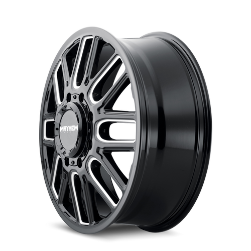 MAYHEM COGENT DUALLY 8107D GLOSS BLACK 20X8.25 8-210 115MM 154.2MM 8107D-2879BF115