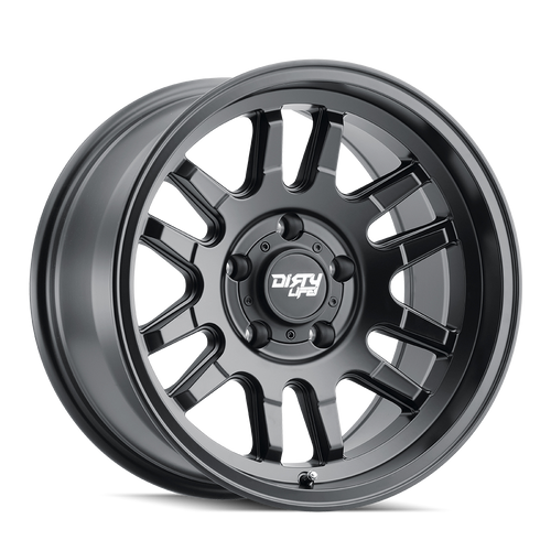 DIRTY LIFE CANYON 9310 MATTE BLACK 17X9 5-127 -38MM 71.5MM 9310-7973MB38