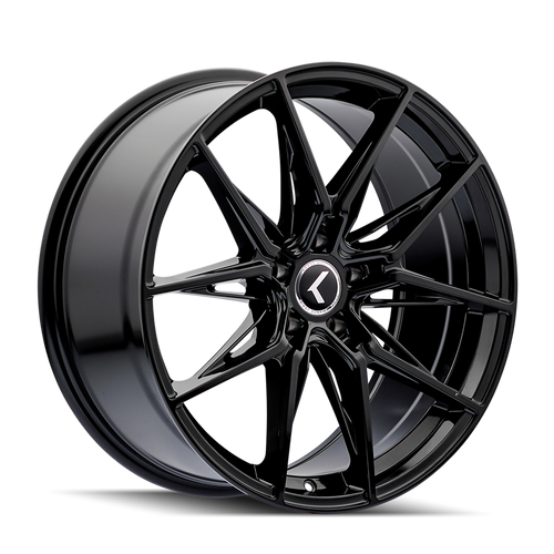 KRAZE EVOLVE KR196 GLOSS BLACK 20X9 5-120 35MM 72.56MM KR196-2912GB35