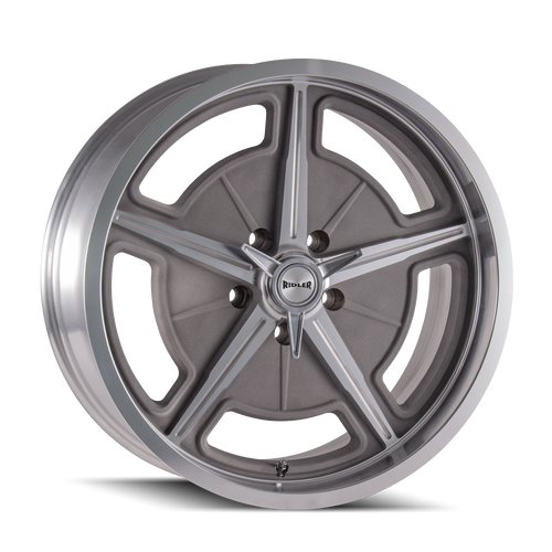 RIDLER 605 MACHINED SPOKES & LIP 20X10 5-114.3 0MM 83.82MM 605-2165GM