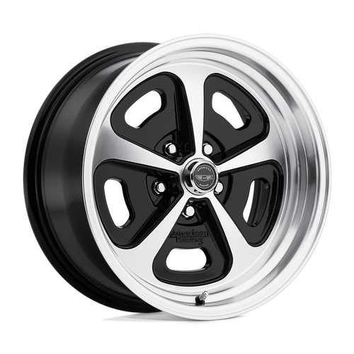 American Racing Vintage VN501 500 MONO CAST 15X8 0 Gloss Black Machined 5X120.65 / 5X4.75 VN50158034500