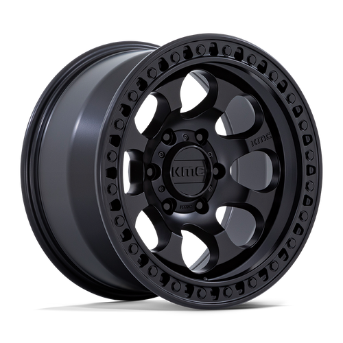 KMC KM550 RIOT SBL 17X8.5 10 Satin Black 6X135 KM550MX17856310