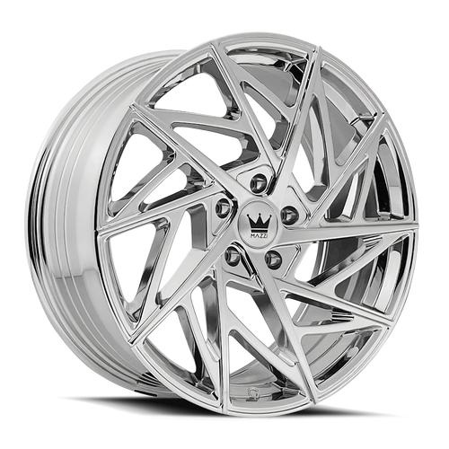 MAZZI FREESTYLE 377 CHROME 20X8.5 5-112 35MM 66.56MM 377-2845C