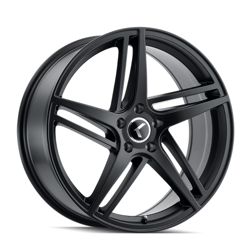 KRAZE MILANO KR195 SATIN BLACK 17X8 5-114.3 38MM 72.62MM KR195-7865B38