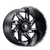 AT183-221443M AMERICAN TRUXX SPYDER AT183 BLACK/MILLED 22X14 5-150 -76MM 110.3MM AT183-22450M-76