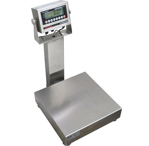 Optima  Stainless Steel Washdown Bench Scale 16"x16"x4.25"(H) 300lbs