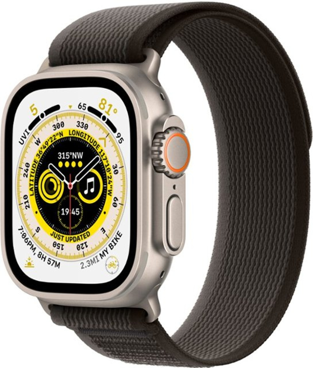 Apple Watch Ultra (GPS + Cellular) 49mm Titanium Case with