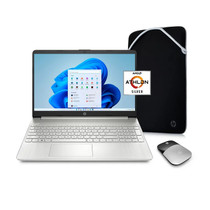 HP 15.6" 4GB RAM, 128GB SSD Laptop. FREE Wireless Mouse & Sleeve