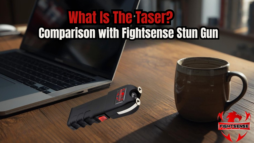 What Is The Taser? Comparison with Fightsense Stun Gun