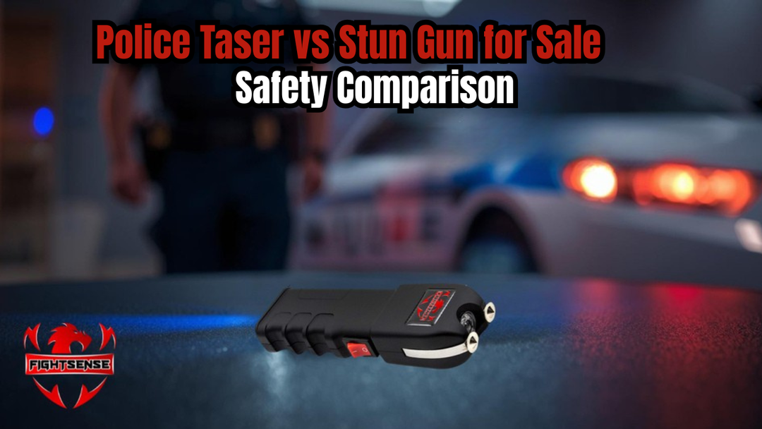 Police Taser vs Stun Gun for Sale: Safety Comparison