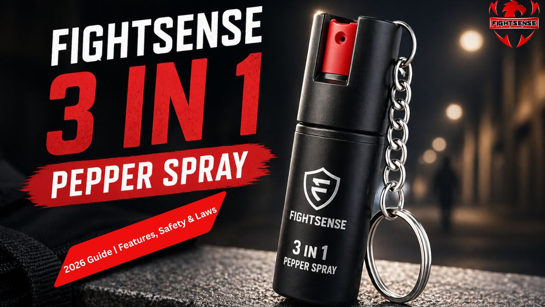 Fightsense 3 in 1 Pepper Spray 2026 Guide