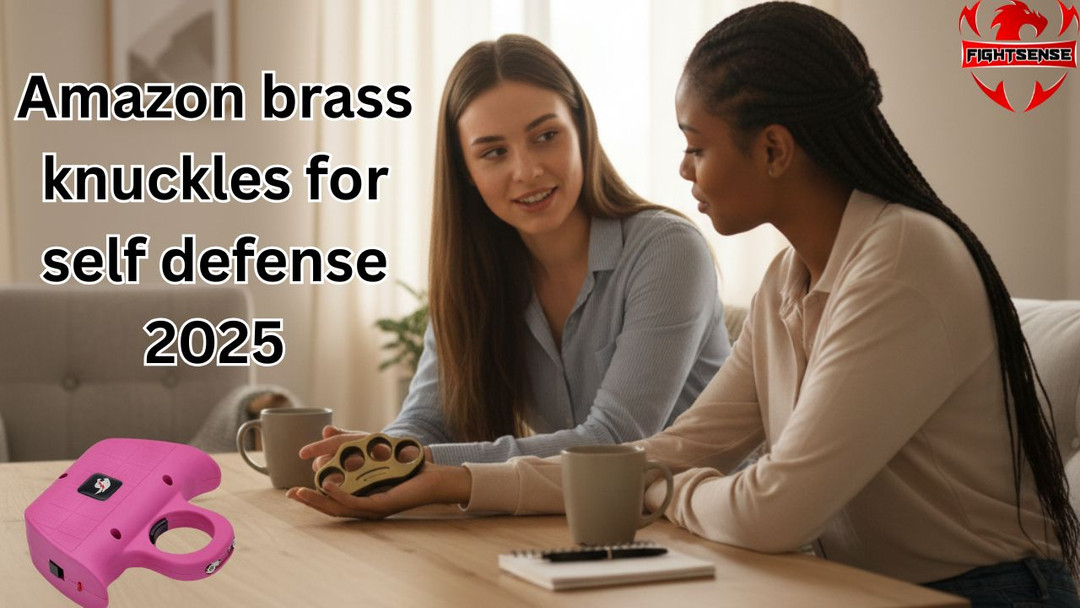 Amazon brass knuckles for self defense 2025