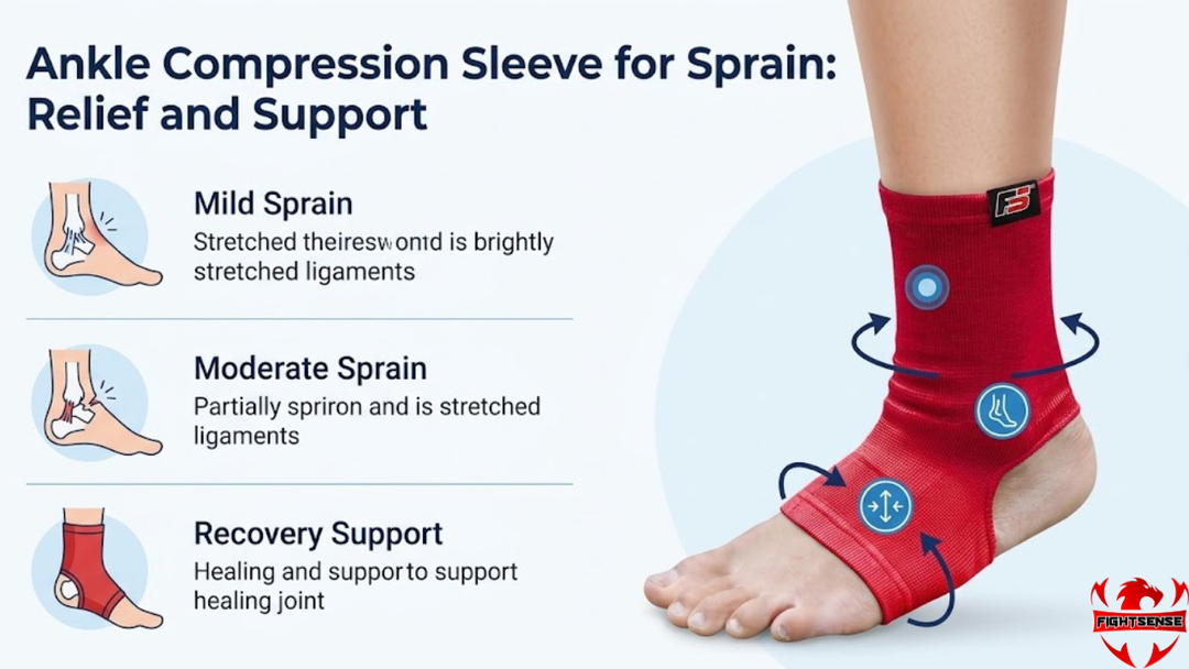 Ankle Compression Sleeve for Sprain: Relief and Support