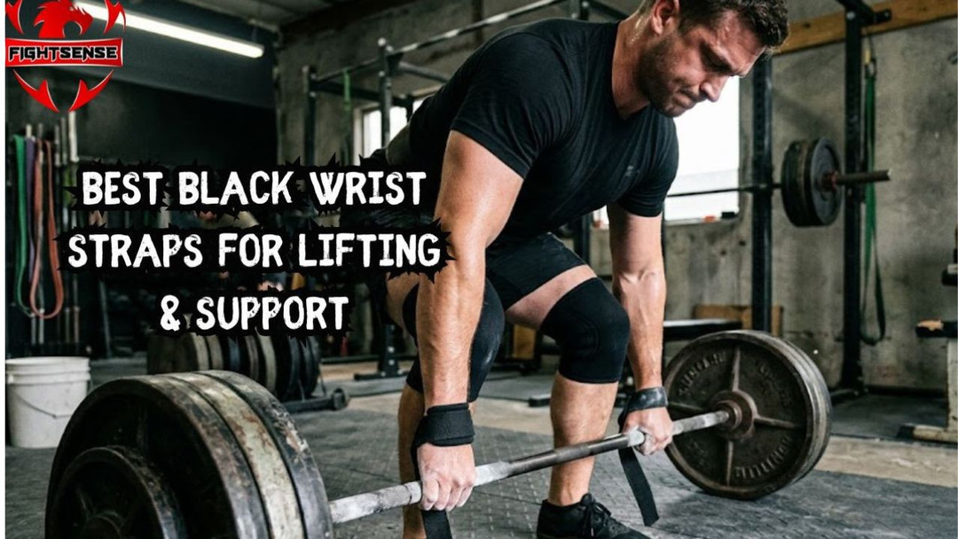 Best Black Wrist Straps for Lifting & Support