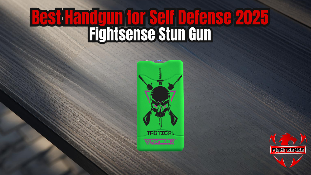 Best Handgun for Self Defense 2025- Fightsense Stun Gun