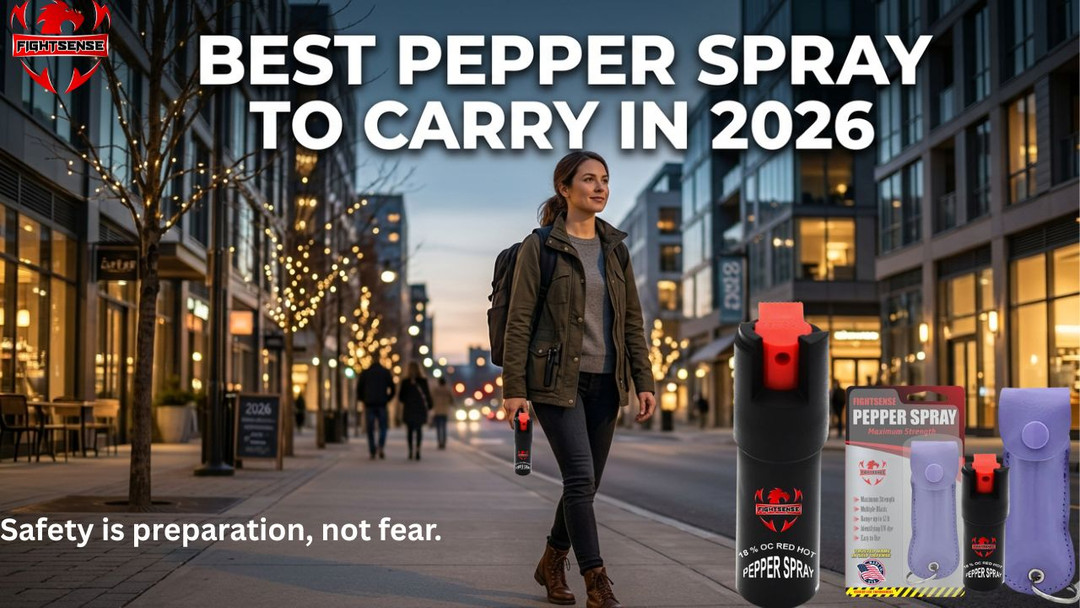 Best Pepper Spray to Carry 2026 | FightSense Guide