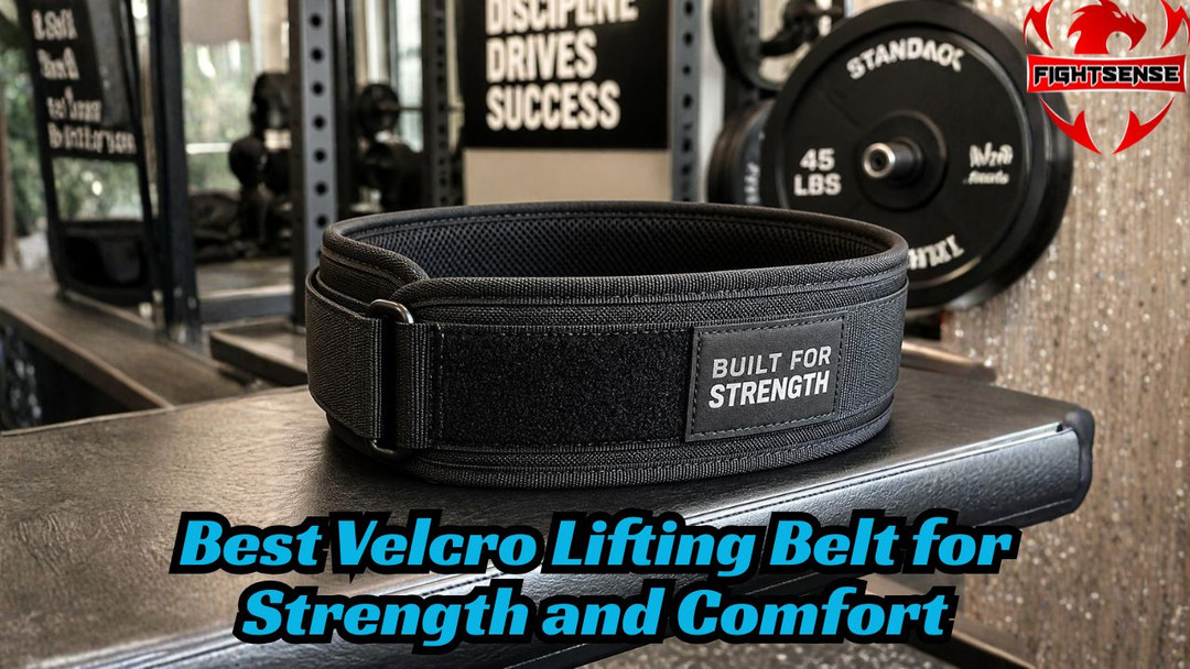 Best Velcro Lifting Belt for Strength and Comfort