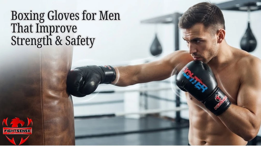 Boxing Gloves for Men That Improve Strength & Safety