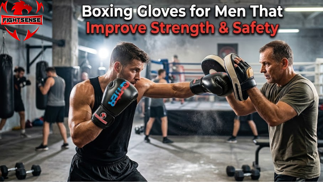 Boxing Gloves for Men That Improve Strength & Safety