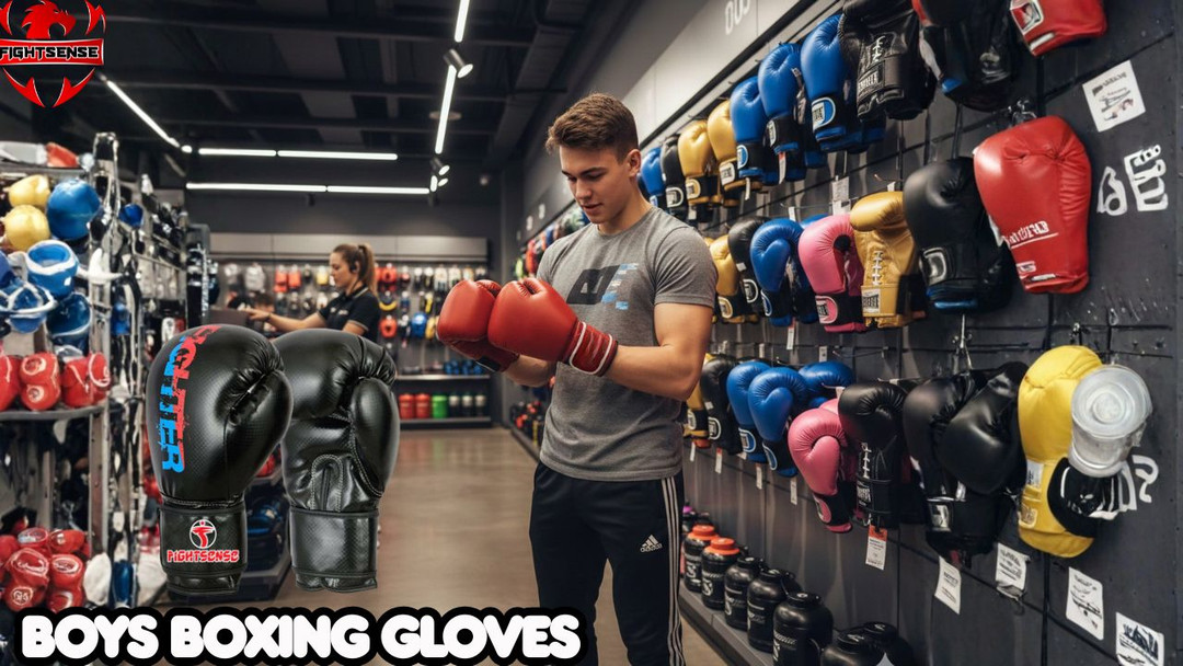 Premium Boys Boxing Gloves – Power, Comfort & Style