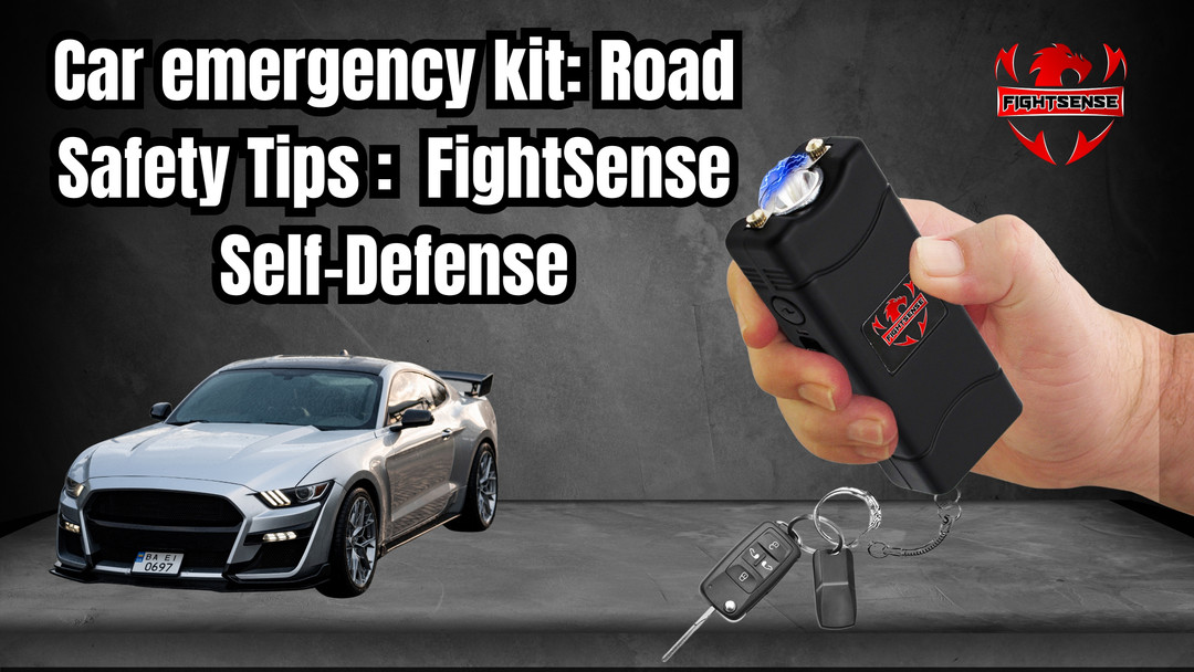 Car Emergency Kit: Road Safety Tips + FightSense Self-Defense