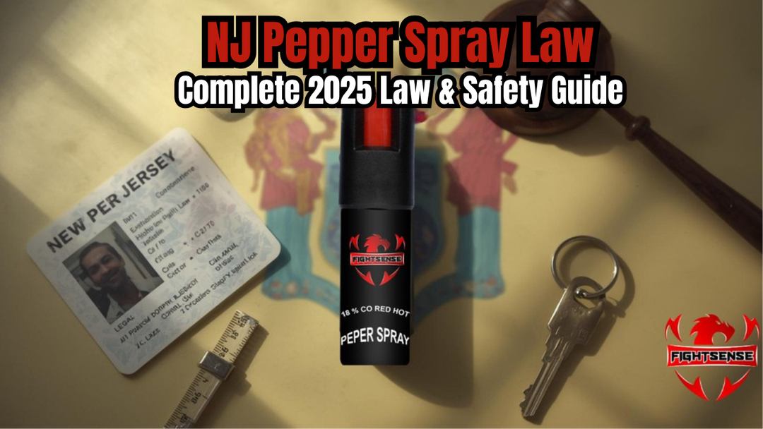 NJ Pepper Spray Law: Complete 2025 Law & Safety Guide