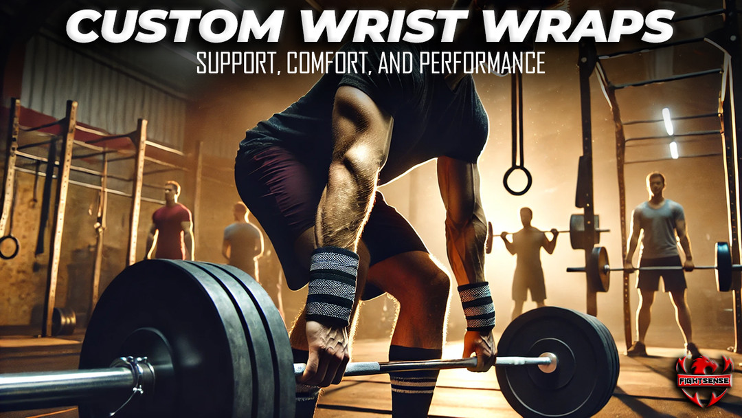 Custom Wrist Wraps: Support, Comfort, and Performance
