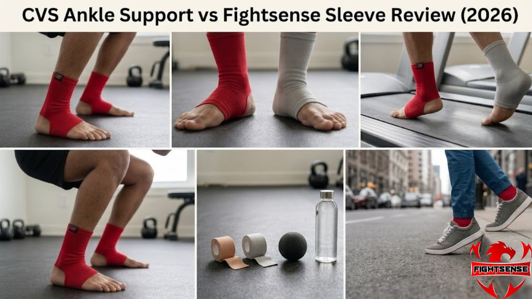 CVS Ankle Support vs Fightsense Sleeve Review (2026)