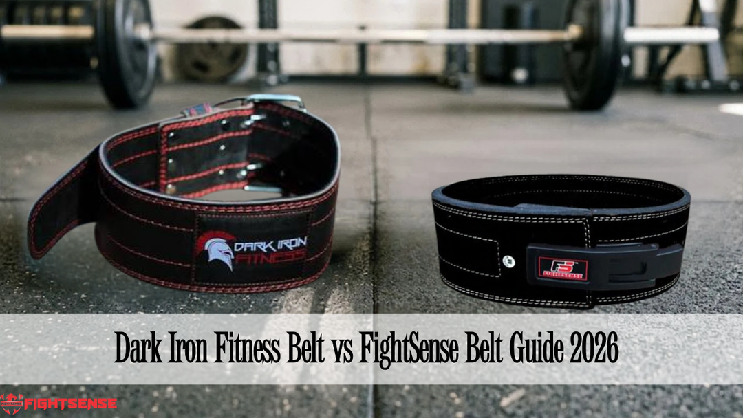 Dark Iron Fitness Belt vs FightSense Belt Guide 2026