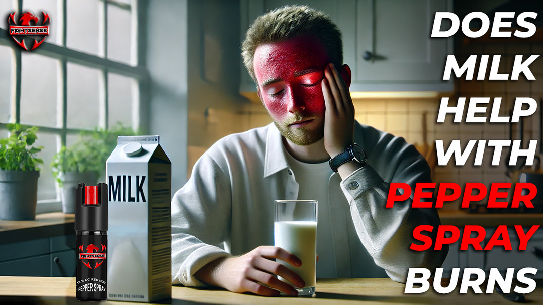 Does Milk Help with Pepper Spray Burns? Myths vs. Facts