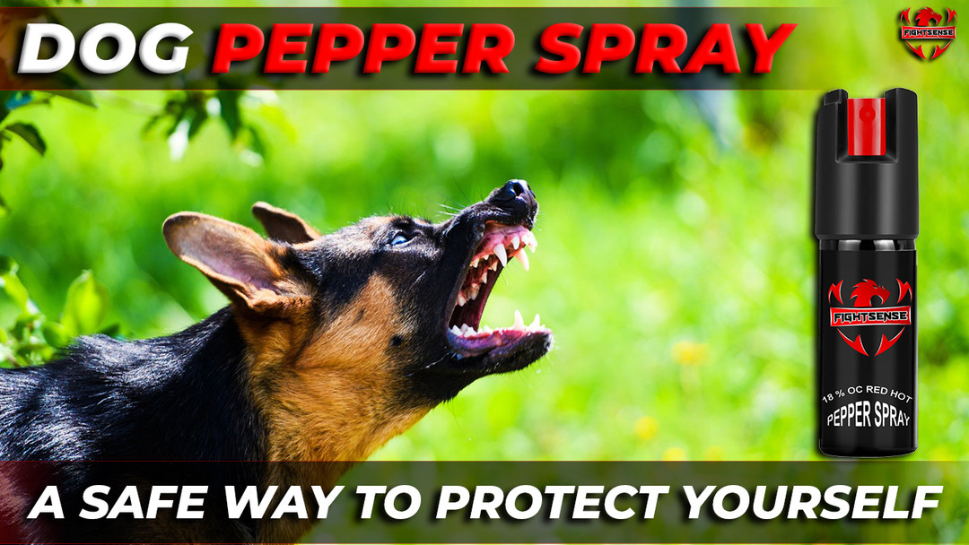 Dog Pepper Spray: A Safe Way to Protect Yourself