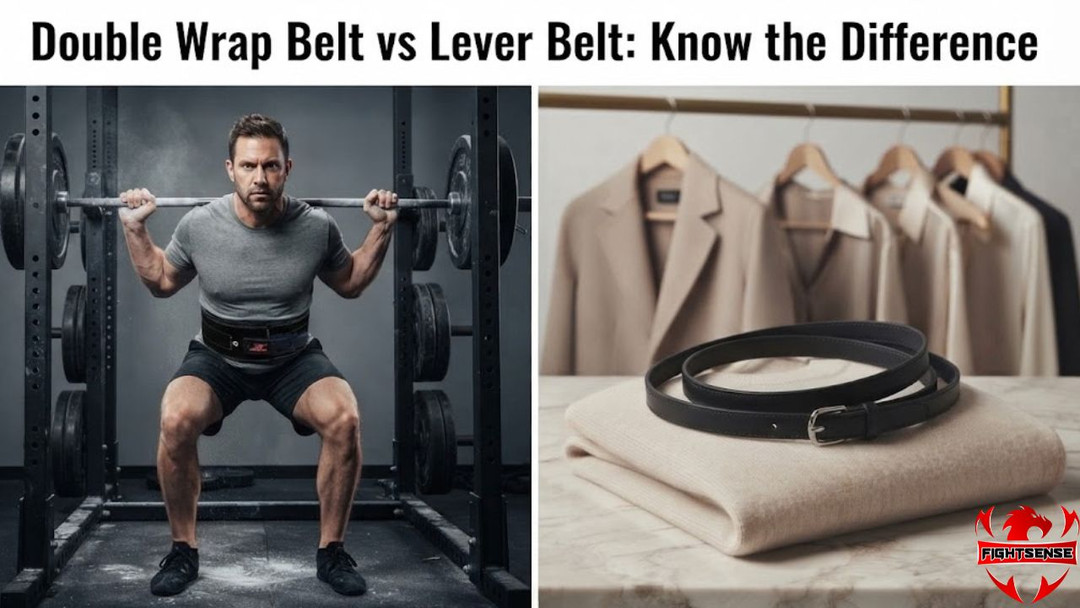 Double Wrap Belt vs Lever Belt: Know the Difference