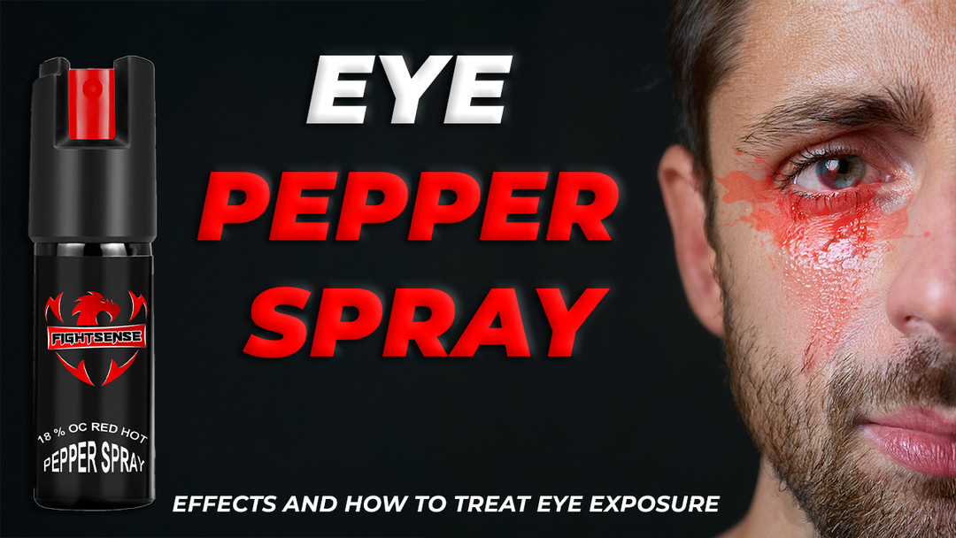 Eye Pepper Spray: Effects and How to Treat Eye Exposure
