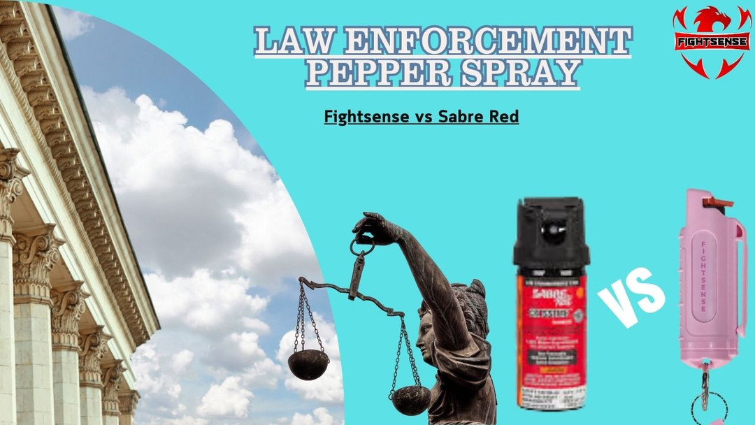 Law Enforcement Pepper Spray: Fightsense vs Sabre Red
