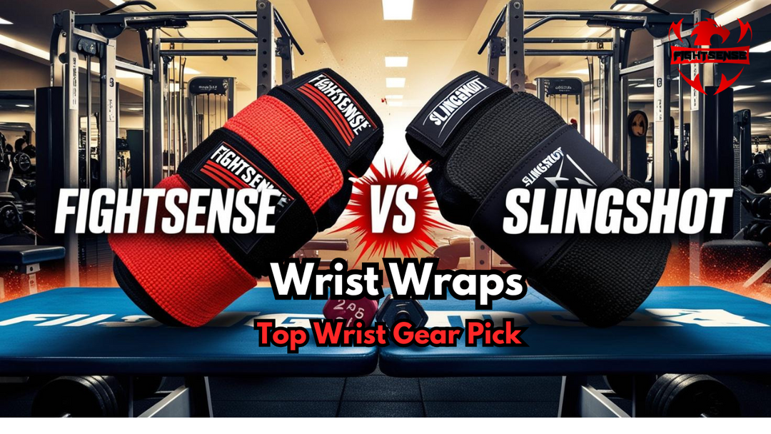 Fightsense vs Slingshot wrist wraps : Top Wrist Gear Pick