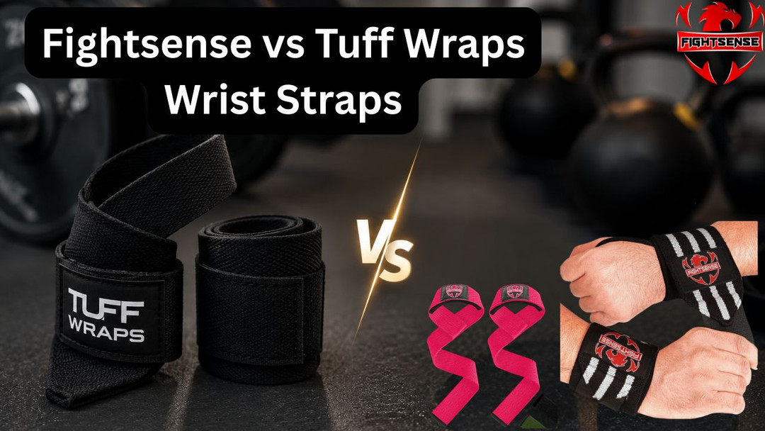 Fightsense vs Tuff Wraps Wrist Straps