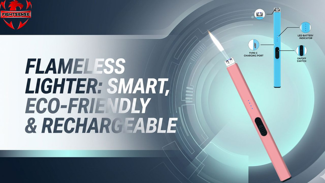 Flameless Lighter: Smart, Eco-Friendly & Rechargeable