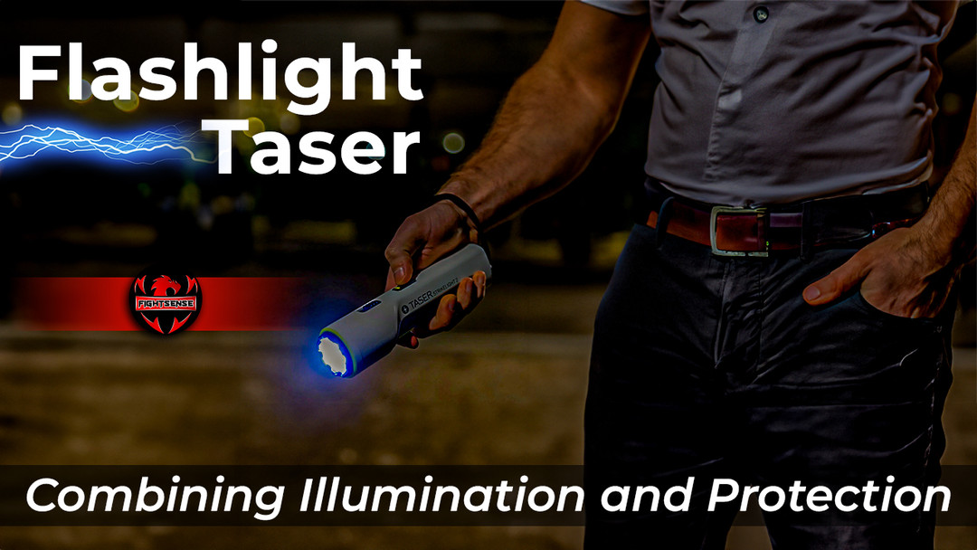 Flashlight Taser: Combining Illumination and Protection