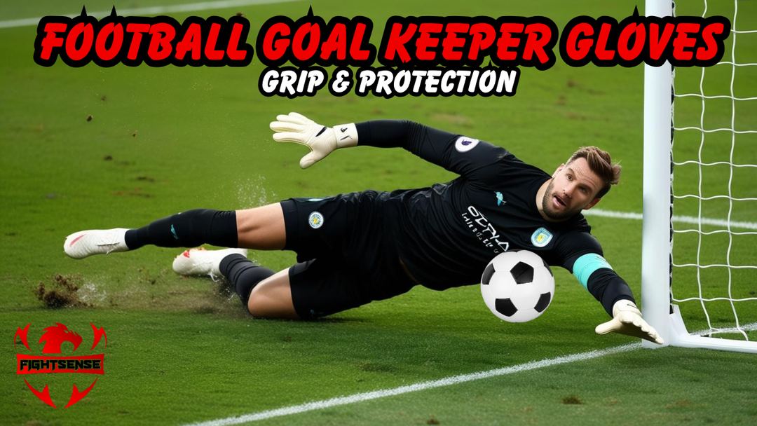 Football Goal keeper Gloves: Grip & Protection