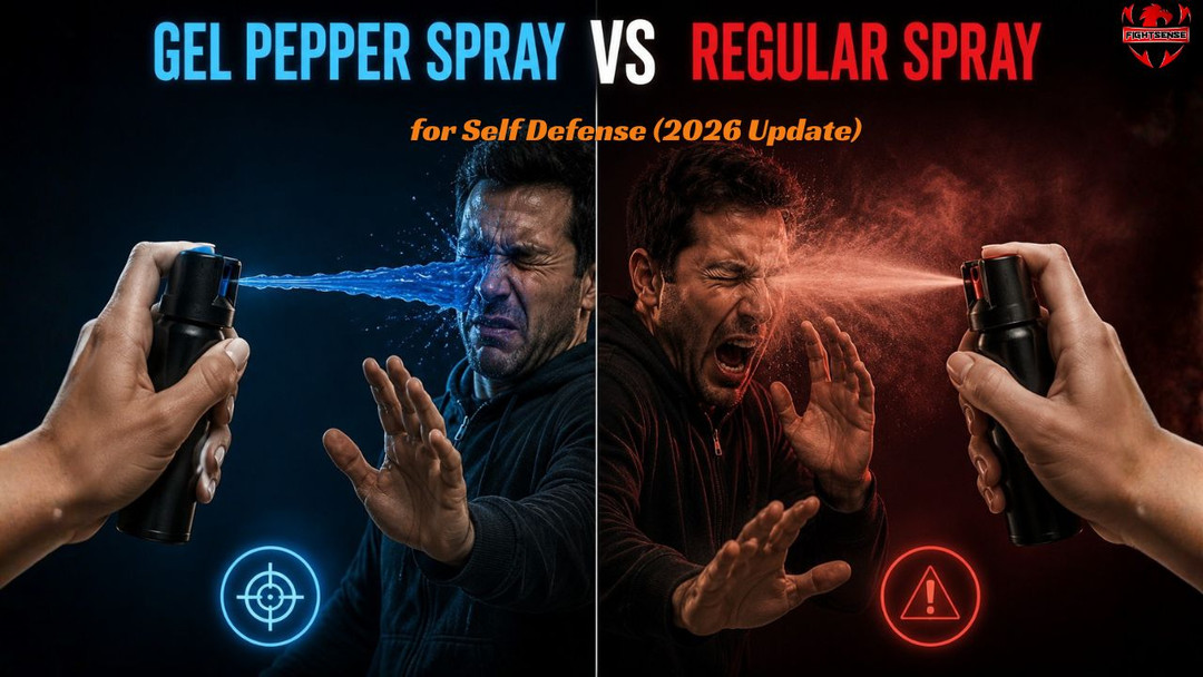 Gel Pepper Spray vs Regular Spray for Self Defense (2026 Update)