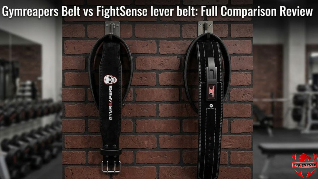Gymreapers Belt vs FightSense lever belt: Full Comparison Review