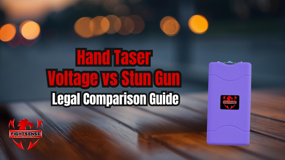 Hand Taser Voltage vs Stun Gun: Legal Comparison Guide