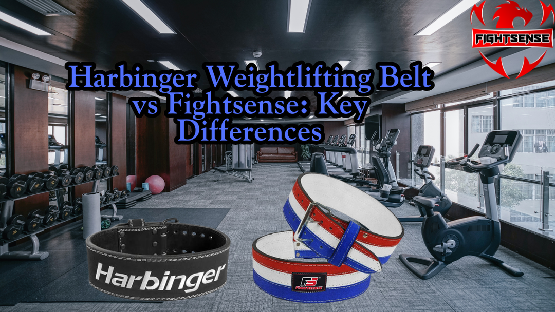 Harbinger Weightlifting Belt vs Fightsense: Key Differences